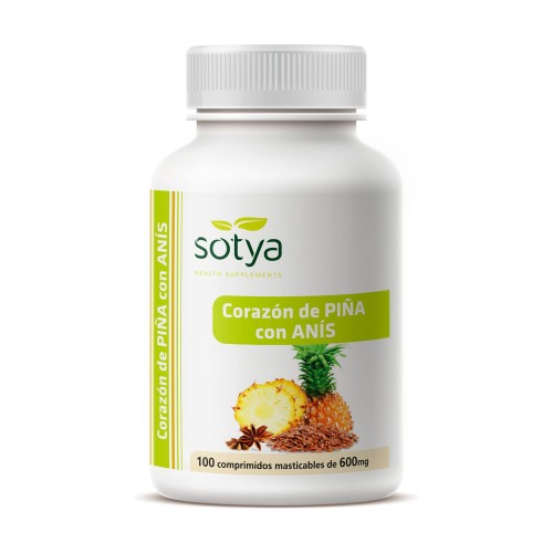 CORAZON PIÑA + ANIS 100 COMP MAST. 600 MG CORAZON PIÑA 100 COMP 600 MG - Imagen 1