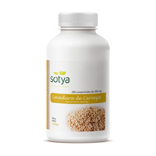 LEVADURA CERVEZA 250 COMP 500 MG LEVADURA 250 COMP 500 MG - Imagen 1