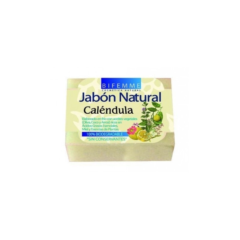 JABON CALENDULA  100 GR BIFEMME - Imagen 1