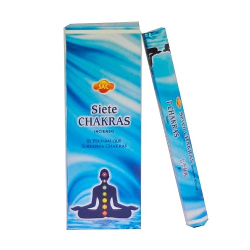 INCIENSO 7 CHAKRAS HEXAGONAL