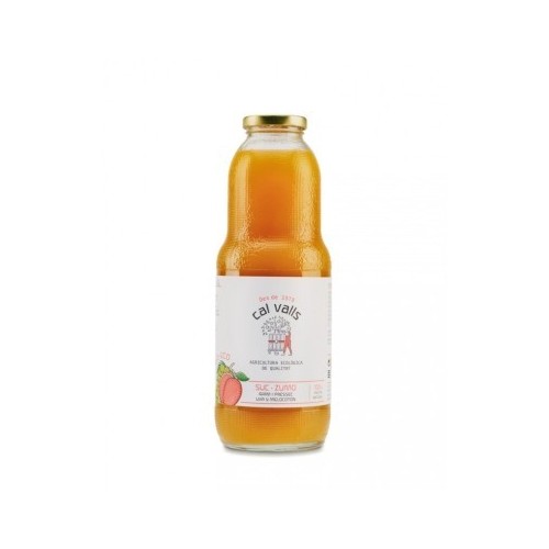 ZUMO UVA Y MELOCOTON BIO 1L