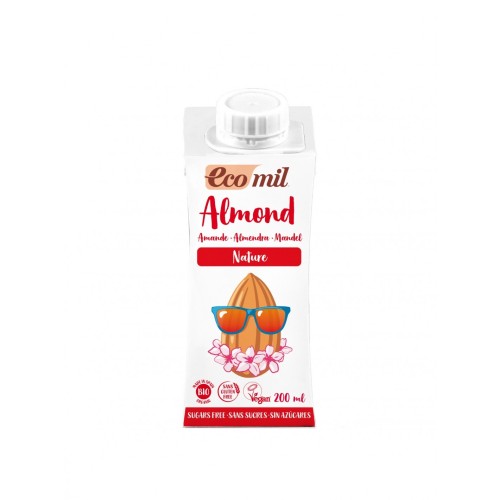 ECOMIL ALMENDRA NATURE MINI 200 ML ECOMIL ALMENDRA NATURE MINI 200 ML