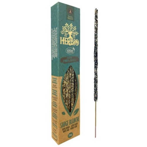 INCIENSO ECOCERT SALVIA BLANCA 20 GR