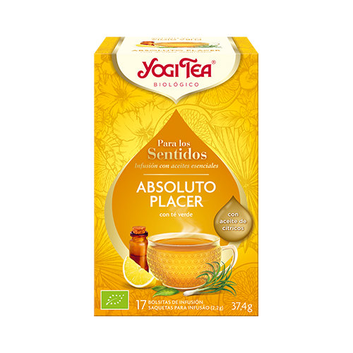 YOGI TEA SENTIDOS ABSOLUTO PLACER 17 FILTROS
