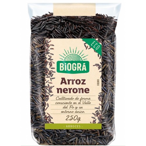 ARROZ NEGRO NERONE BIO 250 GR ARROZ NEGRO NERONE BIO 250 GR