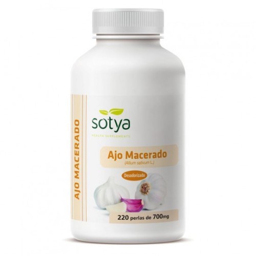 AJO MACERADO 700MG 220 PERLAS AJO MACERADO 700MG 220 PERLAS