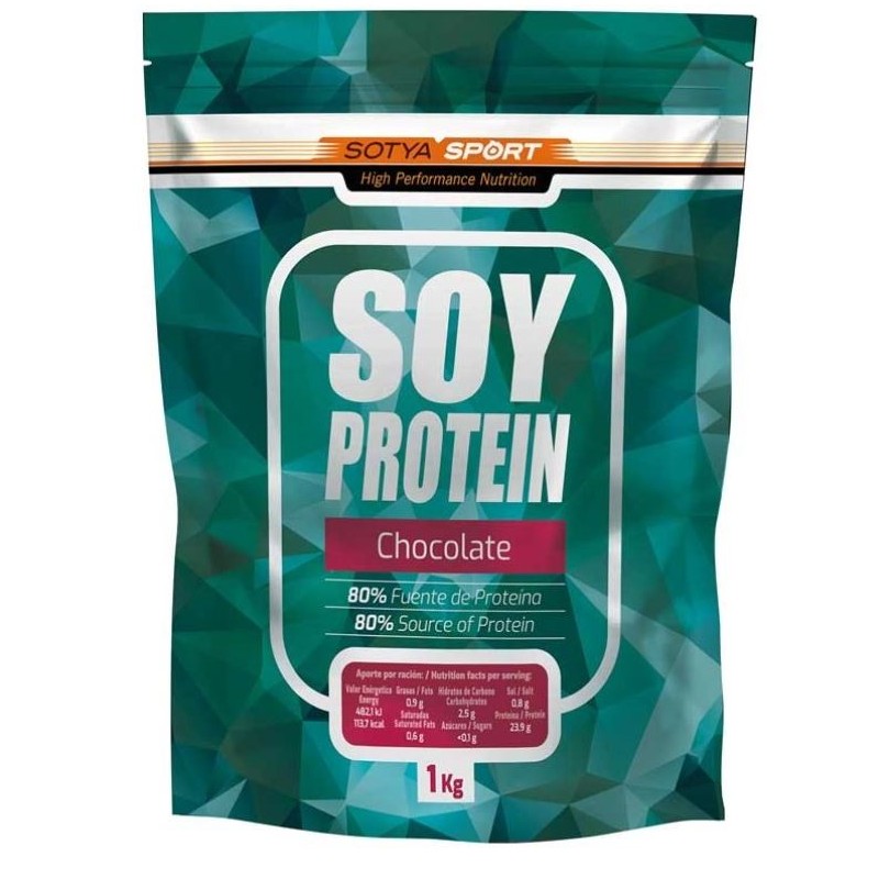 SOY PROTEIN 80% CHOCOLATE 1 KG DOYPACK