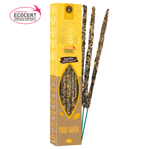 INCIENSO ECOCERT PALO SANTO 20 GR