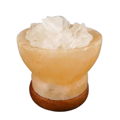 LAMPARA DE SAL USB CUENCO LAMPARA DE SAL USB CUENCO