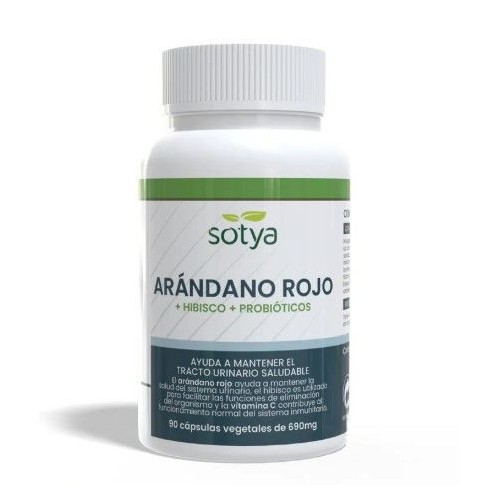 ARANDANO ROJO CONCENTRADO + HIBISCO + PROBIOTICOS 690 mg 90 caps ARANDANO ROJO CONCENTRADO + HIBISCO + PROBIOTICOS 690 mg 90 caps