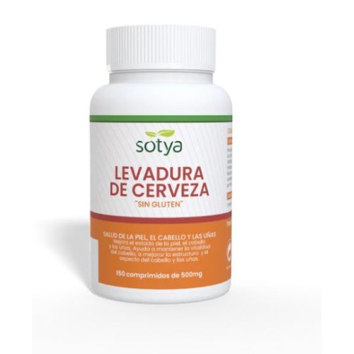 LEVADURA DE CERVEZA SIN GLUTEN 150 CAP 500 mg LEVADURA DE CERVEZA SIN GLUTEN 150 CAP 500 mg
