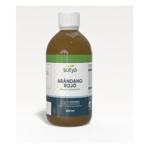 ARANDANO ROJO CONCENTRADO 250 ML ARANDANO ROJO CONCENTRADO 250 ML