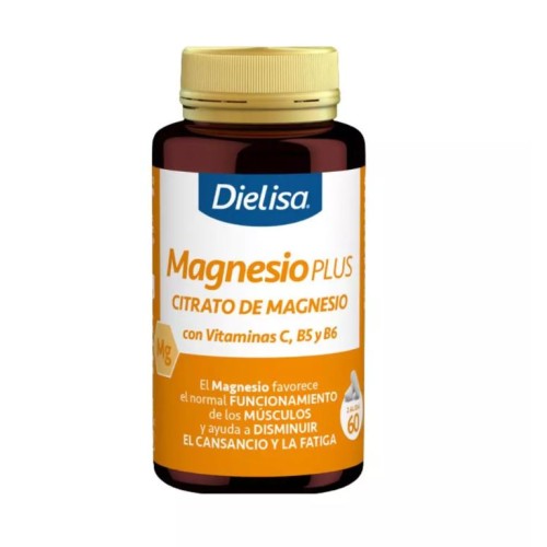 MAGNESIO PLUS Citrato de Magnesio 60 comprimidos MAGNESIO PLUS Citrato de Magnesio 60 comprimidos
