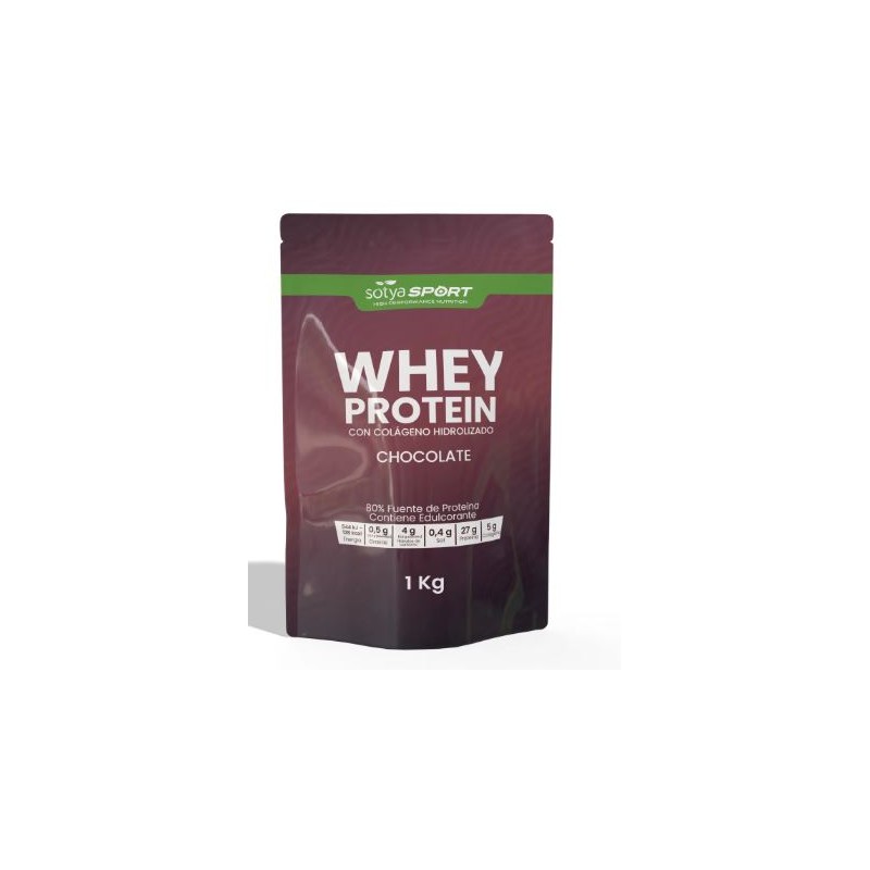 WHEY PROTEIN CHOCOLATE 1 KG DOY PACK