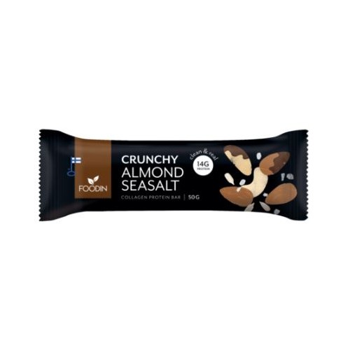 BARRITA COLLAGEN PROTEIN BAR ALMENDRAS, SAL, CHOCOLATE 50 gr