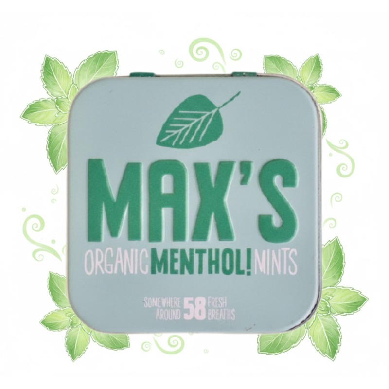 CARAMELOS MENTHOL BIO 35 GR MAX´S MINTS