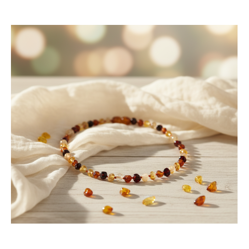 COLLAR DE AMBAR 33 CM