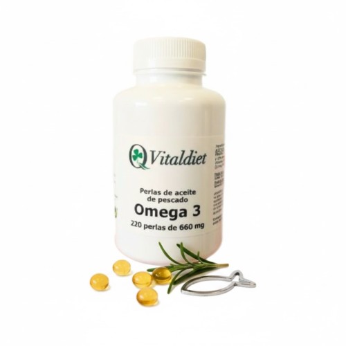 OMEGA 3 220 PERLAS 660 MG