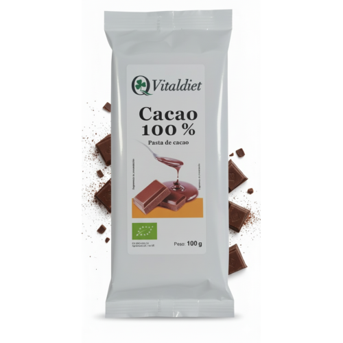 TABLETA CACAO 100% 100 gr