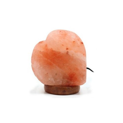 LAMPARA DE SAL USB CORAZON