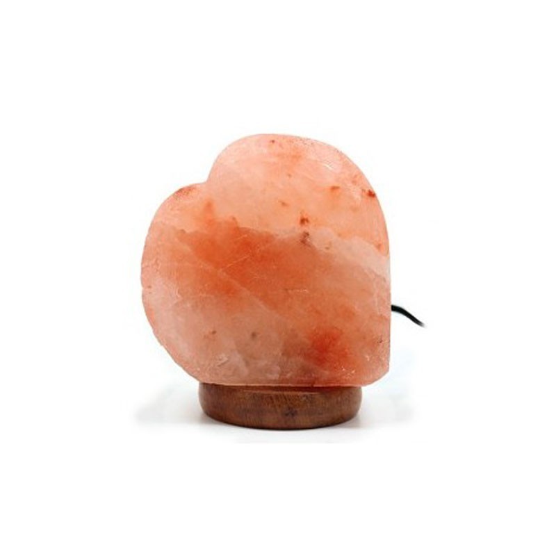 LAMPARA DE SAL USB CORAZON